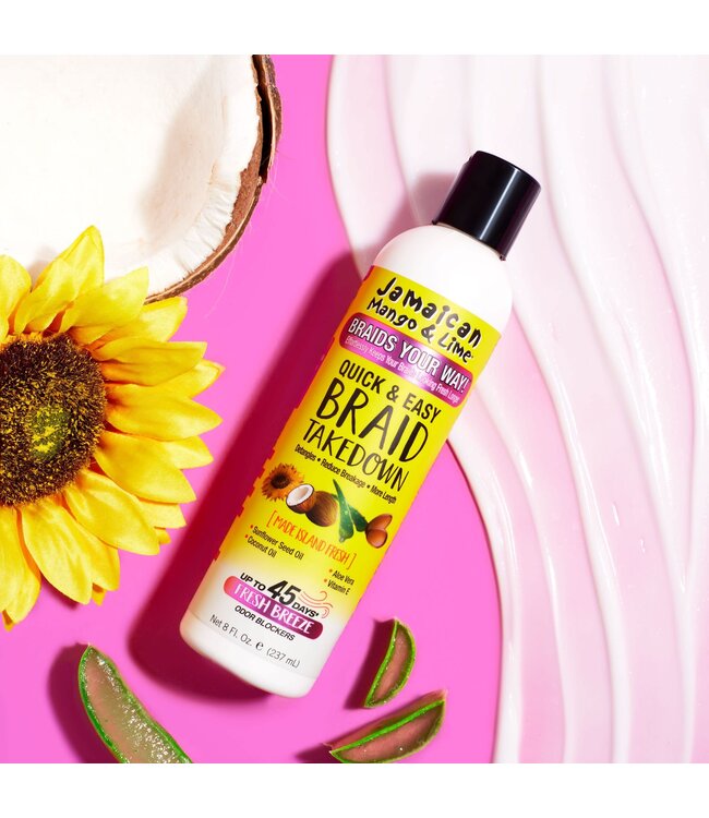 Jamaican Mango & Lime Quick & Easy Braid Take Down 8oz