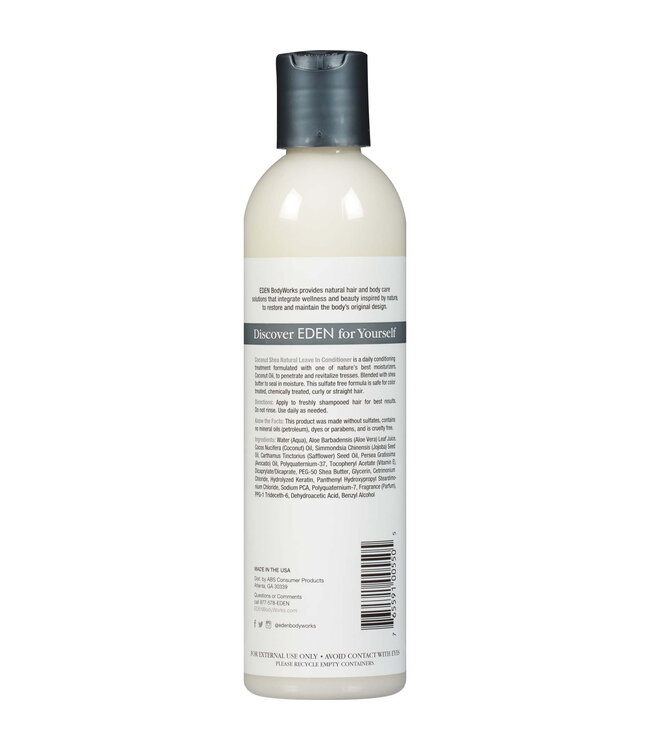 Eden BodyWorks Coconut Shea Leave In Conditioner8oz