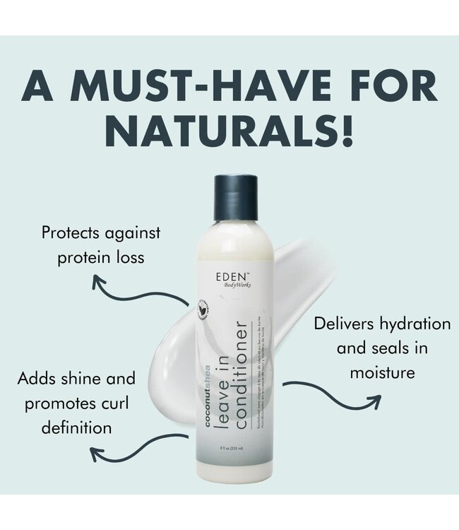 Eden BodyWorks Coconut Shea Leave In Conditioner8oz