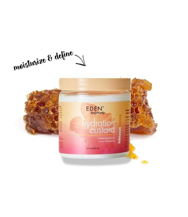 Eden BodyWorks Hibiscus & Honey Curl Hydration Custard 8oz