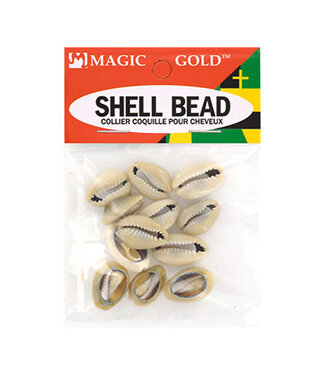 MAGIC GOLD Shell Bead Dark Ivory #7000