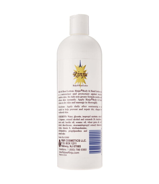 Rinju Rinju Body and Hand Lotion 16oz