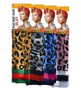 Head Wrap Scarf-Silky #15 Head Wrap Scarf-Silky #15