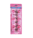 MAGIC GOLD Kid's Hair Bubbles Round #XL23 Crystal Pink/Pink