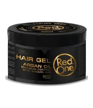 Red One Men Hair Gel Gold With Vitamin  & Argan Oil 450ml