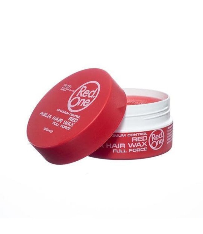 Red One Aqua Hair Gel Wax - Red 150ml