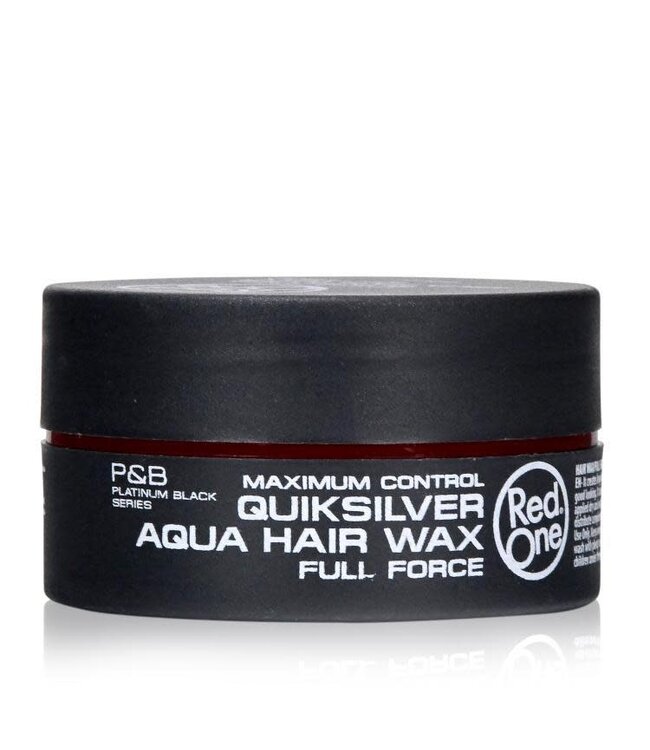 Red One Aqua Hair Gel Wax - Quicksilver 50ml