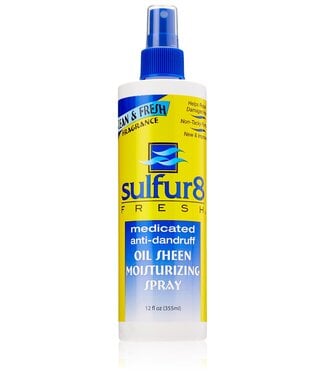 Sulfur 8 Fresh Oil Sheen Moisturizing Spray 12oz