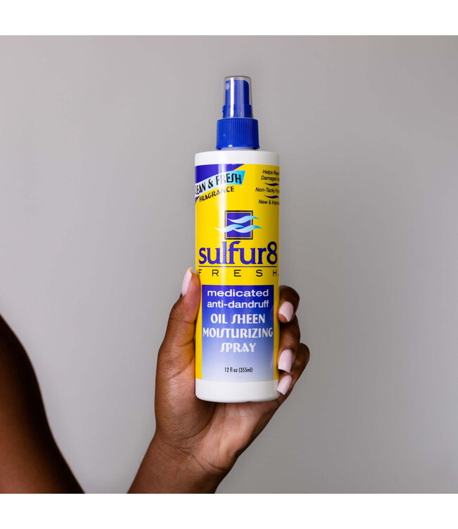 Sulfur 8 Fresh Oil Sheen Moisturizing Spray 12oz