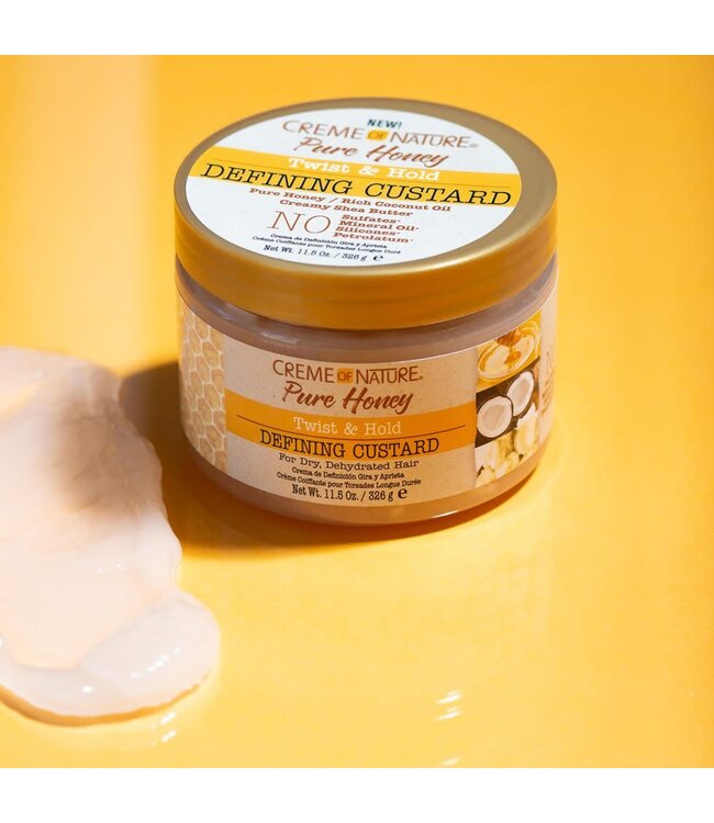 Creme Of Nature Pure Honey Curl Defining Custard 11.5oz