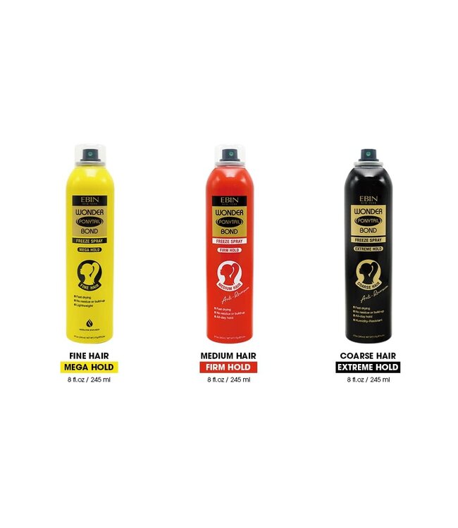 Ebin Wonder Ponytail Bond Spray Mega 245ml