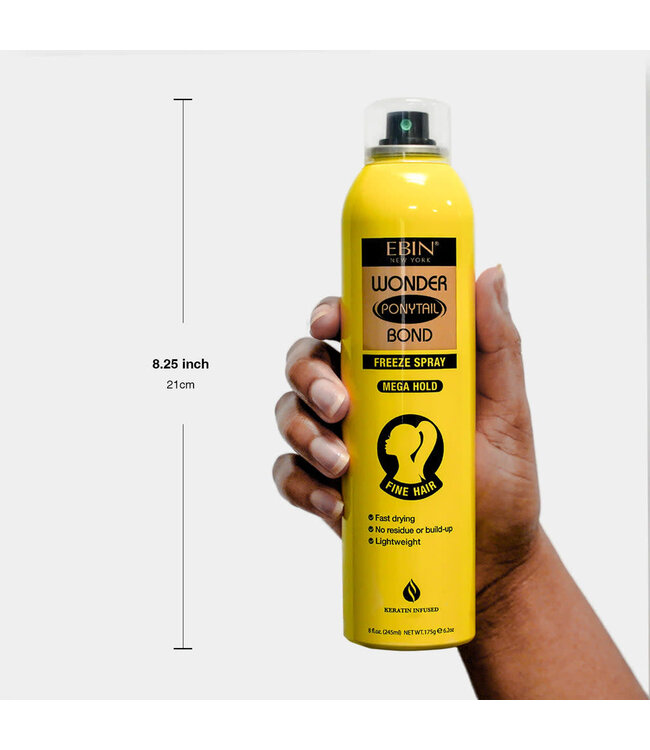 Ebin Wonder Ponytail Bond Spray Mega 245ml