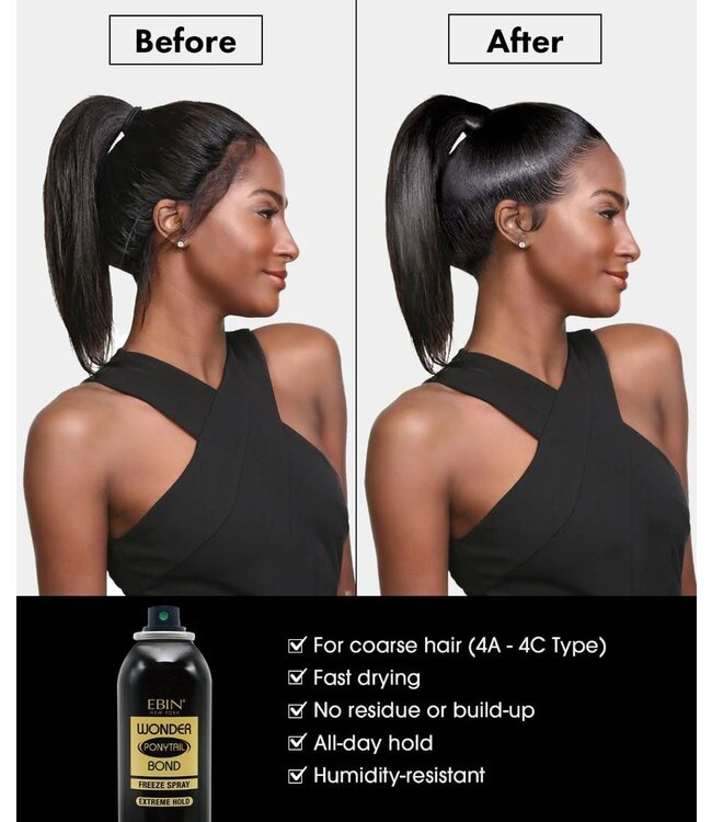 Ebin Wonder Ponytail Bond Spray Extreme Hole 245ml