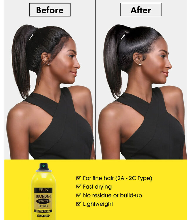 Ebin Wonder Ponytail Bond Spray Mega 245ml