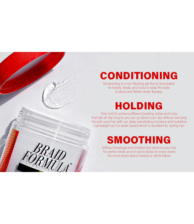 Ebin Braid Formula Medium Hold - 180ml