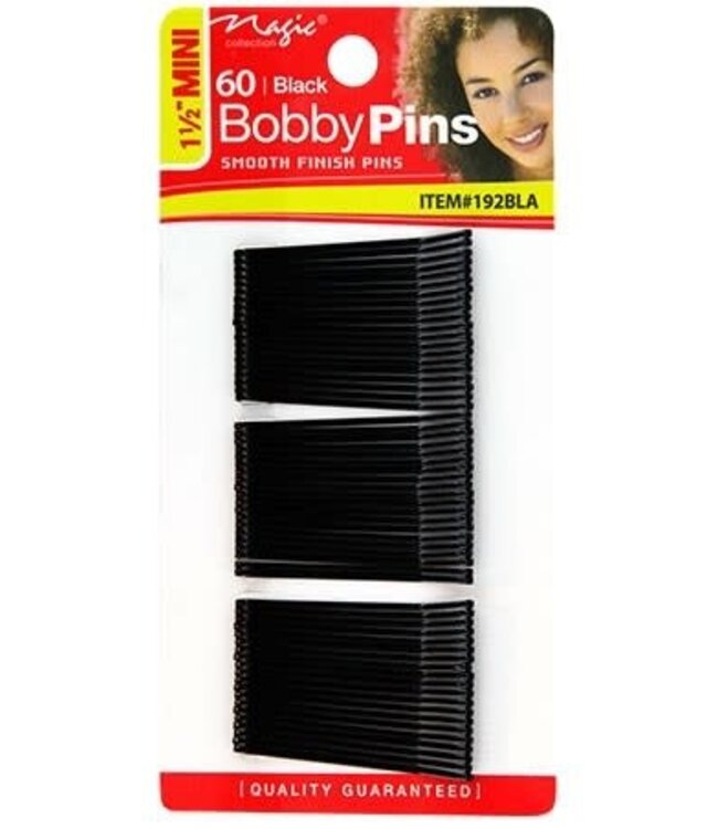 Magic Collection Mini Bobby Pins 192 Blk
