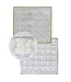 MAGIC GOLD Earrings - Gold clear square (Cubic Zirconia) #ERJ98913
