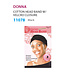Donna Cotton Head Band with Velcro #11078 (Black)