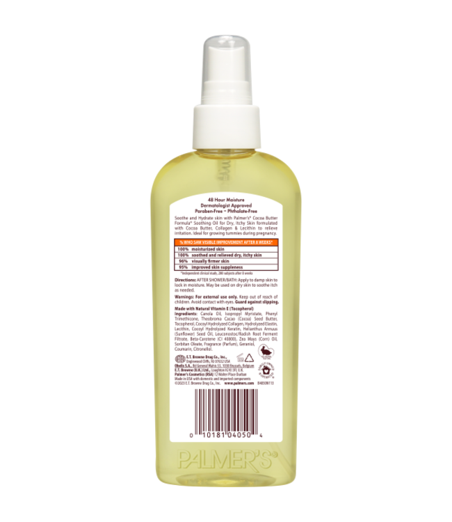 Palmer's Cocoa Butter Formula For Dry & Itchy Skin Soothing Oil 5.1oz