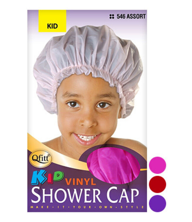 Qfitt Vinyl Shower Cap  #546 Assorted