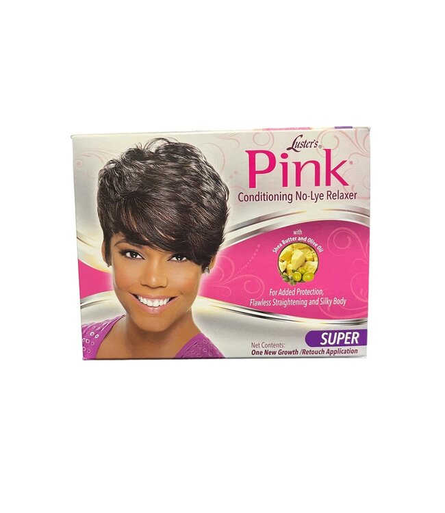 Luster's Pink Conditioning No-Lye Relaxer Kit Super