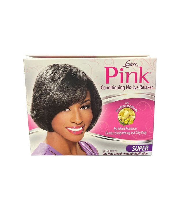 Luster's Pink Conditioning No-Lye Relaxer Kit Super