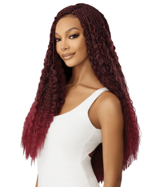 X-Pression Twisted Up 3X Boho Wet & Wavy Vibe Box Braid 24"