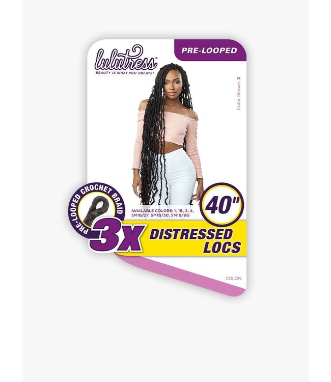 Lulutress 3X Distressed Locs (Looped)