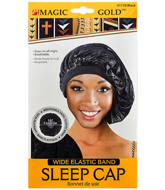 Magic Collection Jumbo Sleep Cap 1170 Black