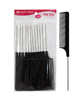 Magic Collection Pin Tail Comb Black #91225