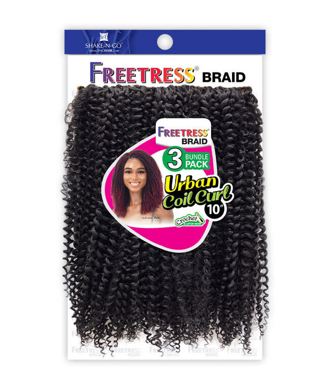 FreeTress 3X Urban Coil Curl 10"
