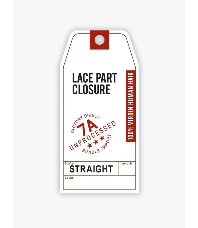 Bare & Natural 7A Virgin HH 4x4 HD Lace Closure - Straight