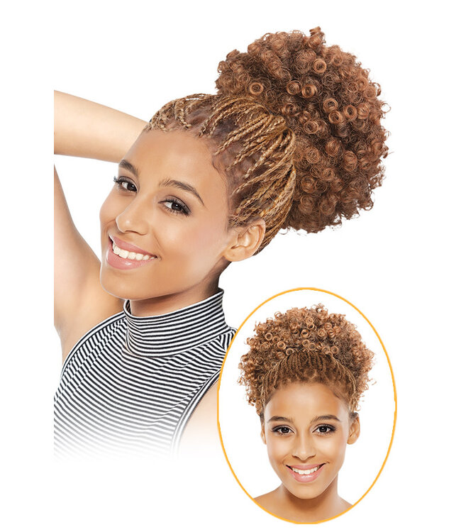 MAGIC GOLD Twist Afro Ponytail ( S )