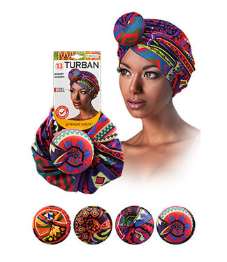Magic Collection Turban  Asst TUR7022