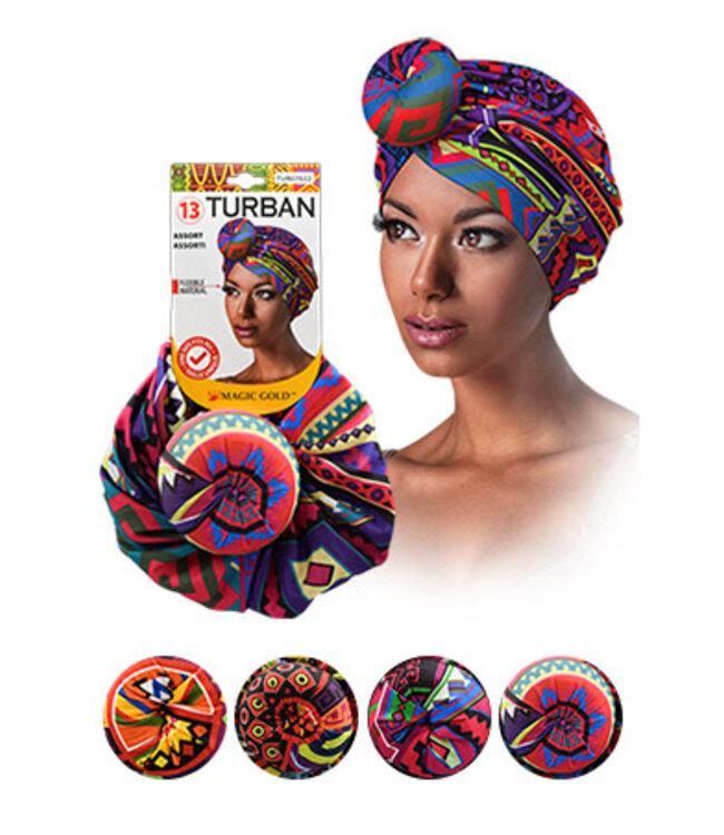 Magic Collection Turban  Asst TUR7022