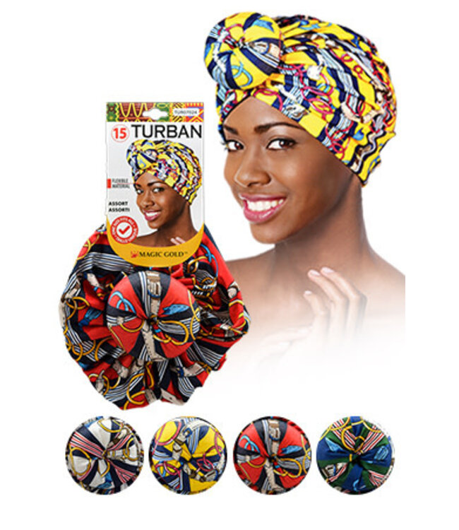 Magic Collection Turban  Asst TUR7024