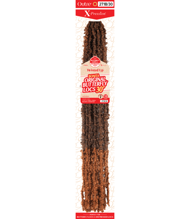 X-Pression Twisted Up Bonita Original Butterfly Locs