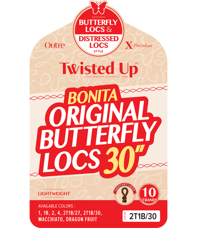 X-Pression Twisted Up Bonita Original Butterfly Locs