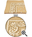 Magic Collection Bandana 90258 Light Beige