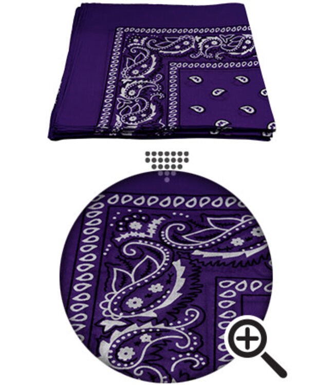 Magic Collection Bandanna 91683 Purple