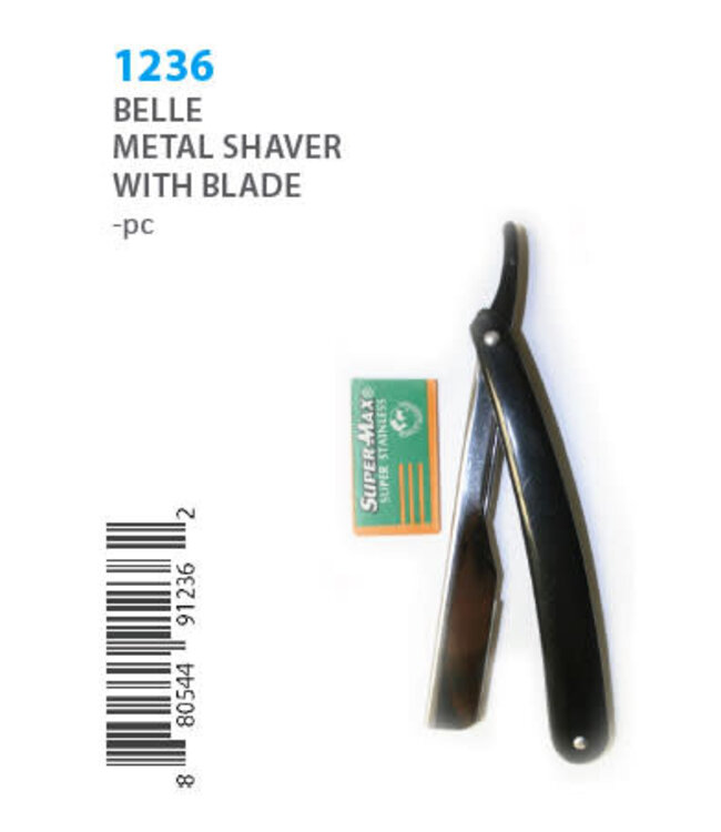 Magic Collection Belle Metal Shaver With Blade #1236