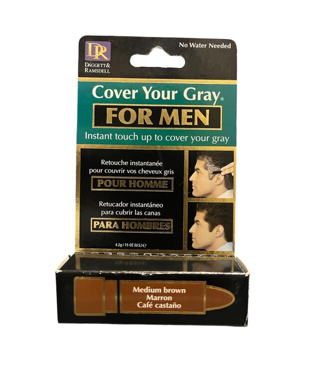 Cover Your Gray Stick Men Medium Brown