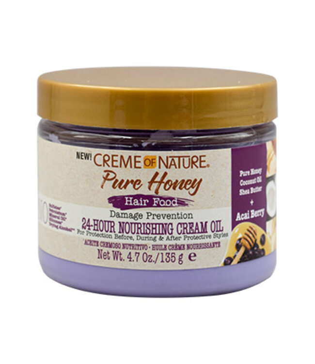 Creme Of Nature Pure Honey Hair Food  Acai Berry 4.7oz
