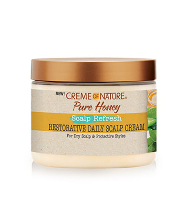 Creme Of Nature Pure Honey  Scalp Cream 12oz