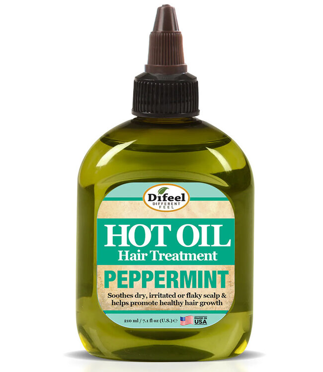 Difeel Hot Oil Hair Treatment-Peppermint 7.1oz