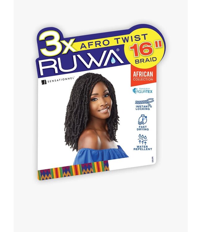 Sensationnel 3X Ruwa Afro Twist 16"