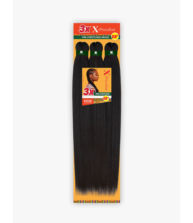 X-pression SB 6X X-Pression Pre-Streched Braid 58"