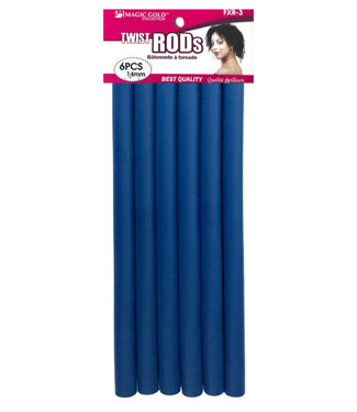 Magic Collection FXR 3 Twist Rods Blue (6PCS)14mm