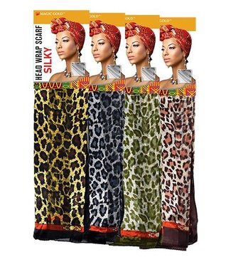 MAGIC GOLD Head Wrap Scarf Silky #24 #SCF99594