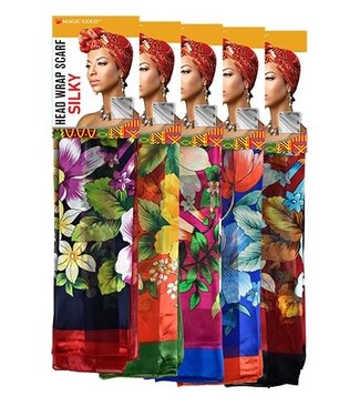 MAGIC GOLD Head Wrap Scarf Silky #11 #SCF99581